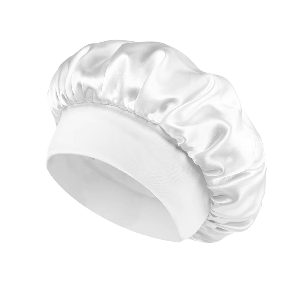 Soft Satin Lined Bonnet For Long Hair Sleep And Shower Cap 8