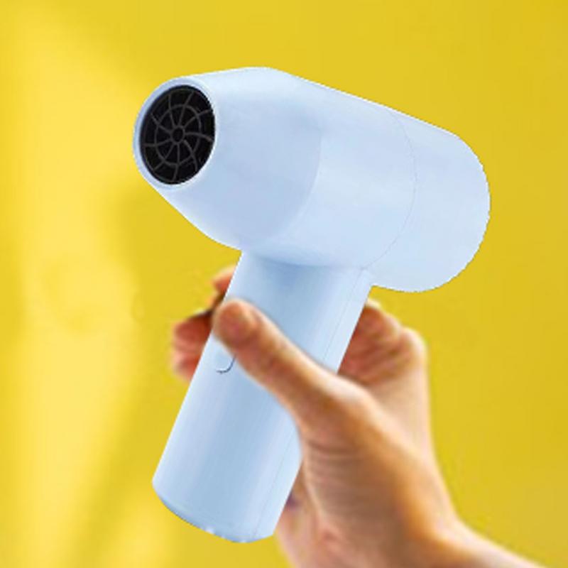 Hair Dryer Cordless USB Rechargeable Blow Dryer Portable Low Noise Wireless Hair Dryer For Artists