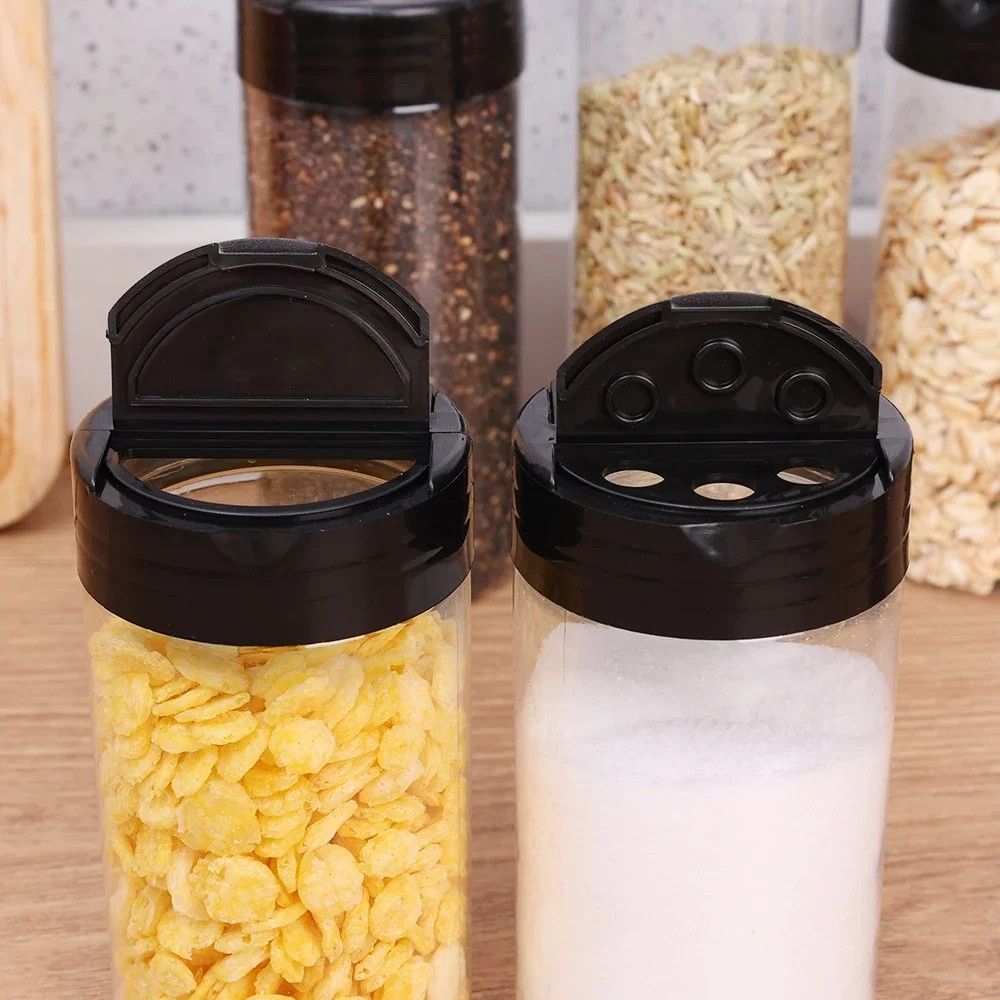 Plastic Spice Jars With Shaker Lids 8
