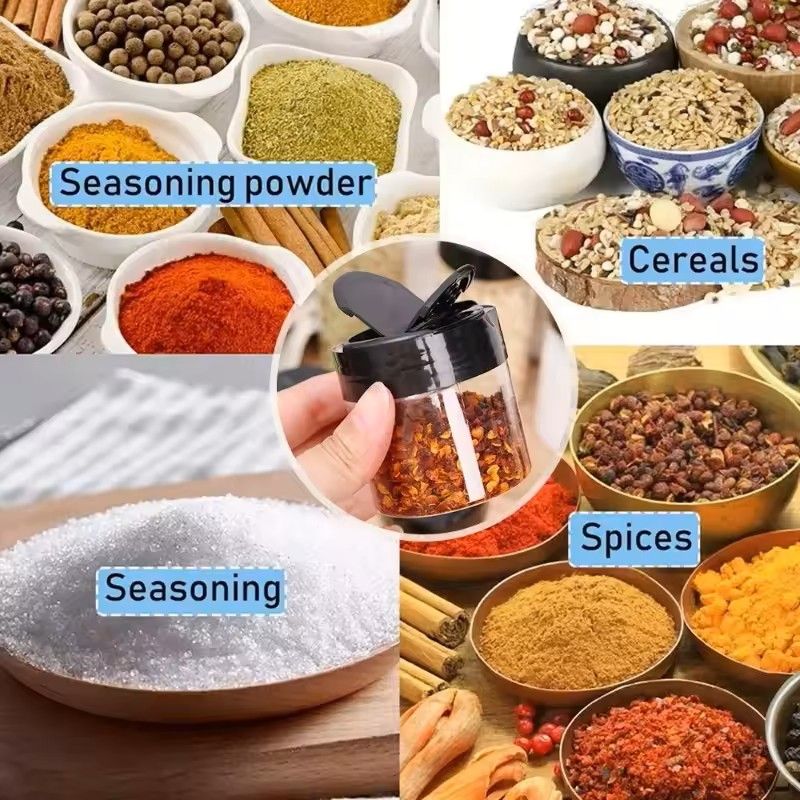 Plastic Spice Jars With Shaker Lids 2