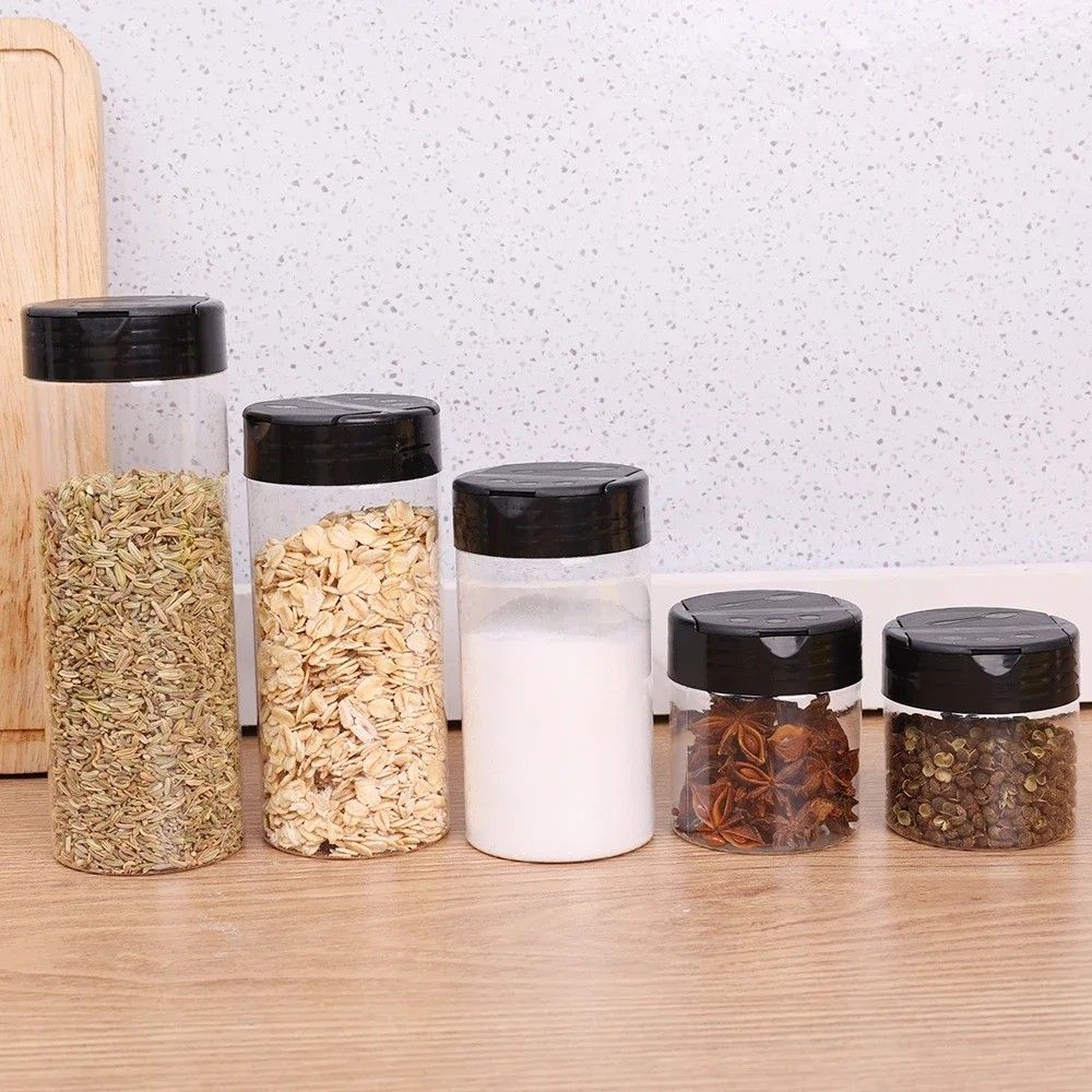 Plastic Spice Jars With Shaker Lids 3