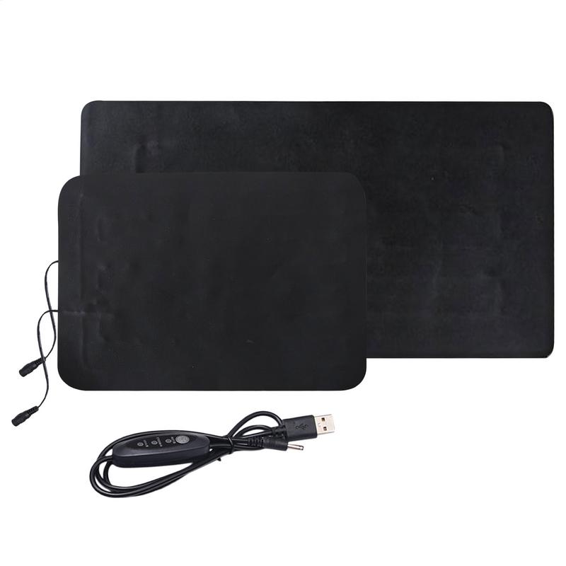Heat Mat for Plants, Warm Hydroponics Heating Pad, Waterproof PVC Leather Plant Heating Pad, USB Powered Grow Pads