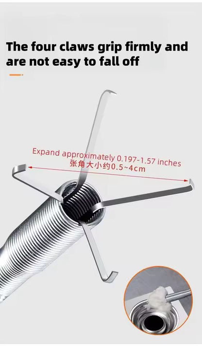 Flexible Drain Snake Tool  EasyFlow Spring Hook Drain Cleaner 3