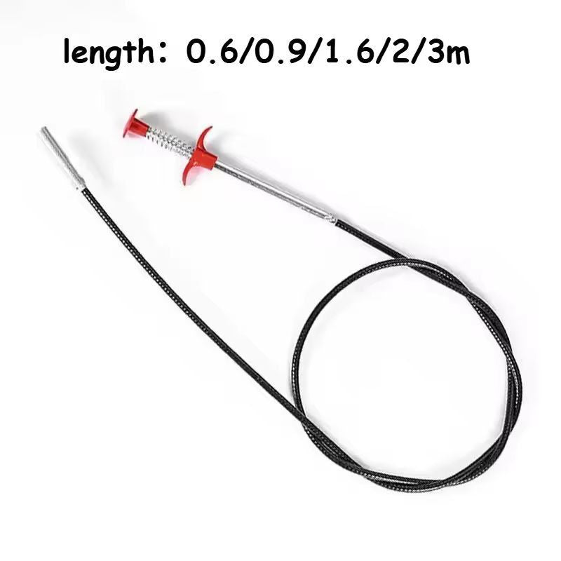 Flexible Drain Snake Tool  EasyFlow Spring Hook Drain Cleaner 5