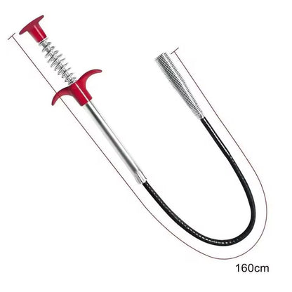 Flexible Drain Snake Tool  EasyFlow Spring Hook Drain Cleaner 8