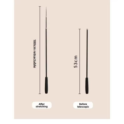 Premium Interactive Feather Wand Telescopic Cat Fishing Rod For Play  Exercise 5