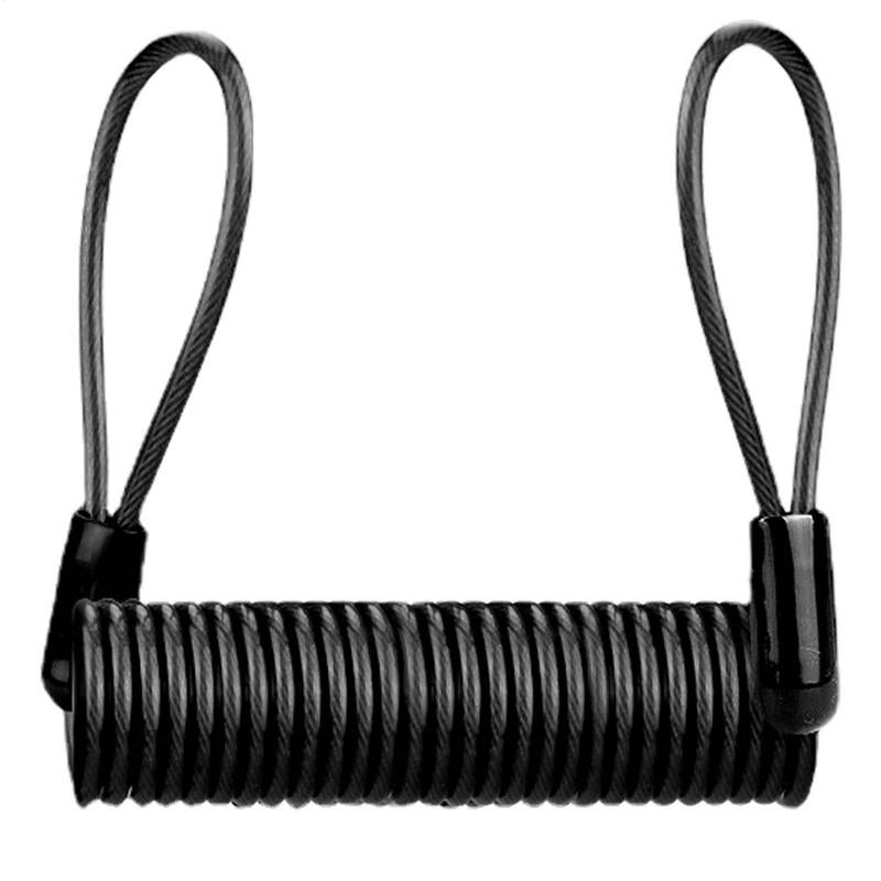 Lock Reminder Cable Disc Lock Cable AntiTheft Protection Steel Wire Spring Reminder Rope For Scoote 2