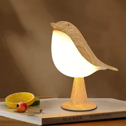 SoftGlow BirdShaped Touch Lamp  Rechargeable Wireless Night Light 6