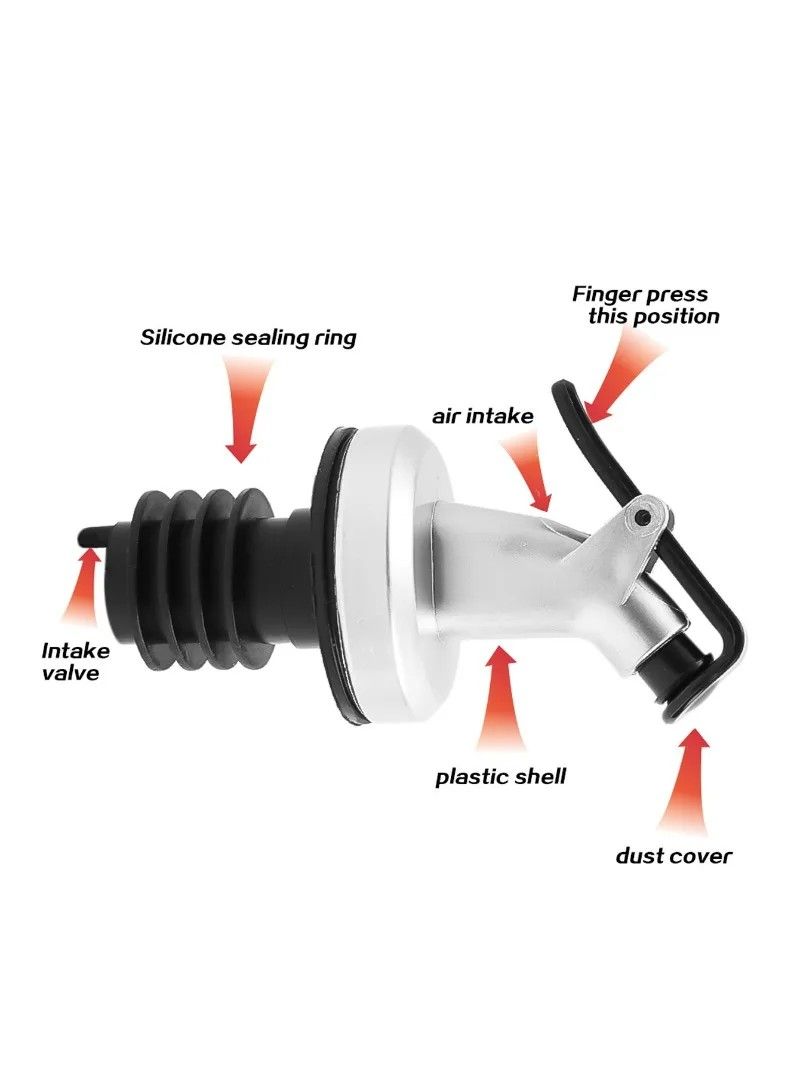 Oil Bottle Stopper With Leak Proof Nozzle 12