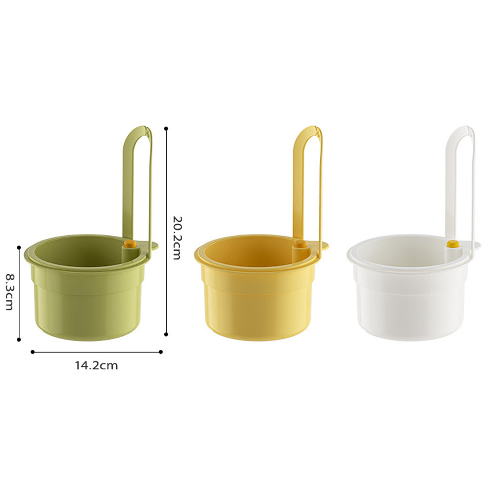 Creative Kitchen Sink Hanging Strainer Basket, Detachable Garbage Filter with Open able Bottom Cover