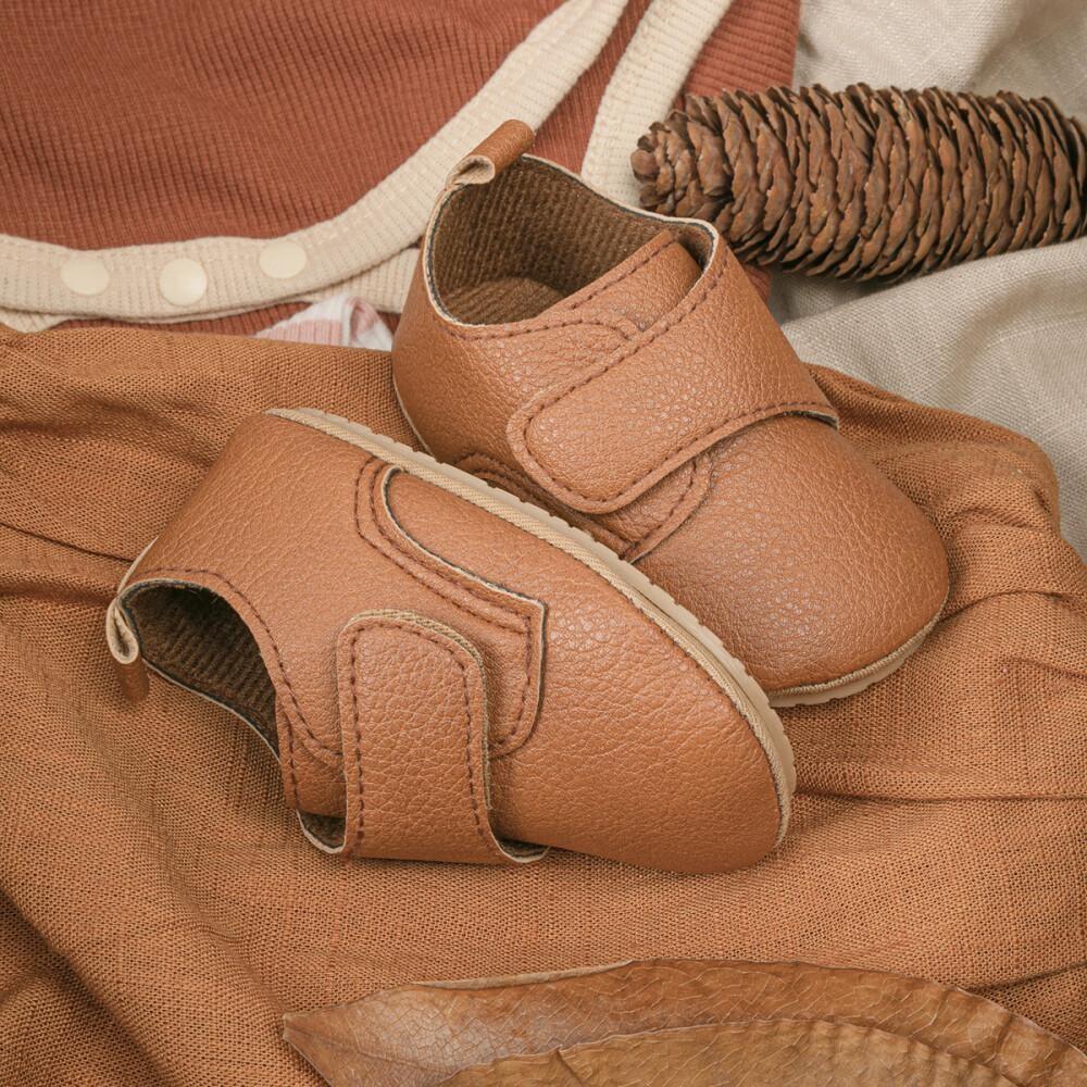 Classic Multicolor Baby Casual Shoes New Retro Leather Rubber Bottom Nonslip Spring Infant Walkers 1