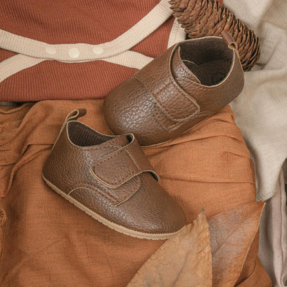 Classic Multicolor Baby Casual Shoes New Retro Leather Rubber Bottom Nonslip Spring Infant Walkers 3