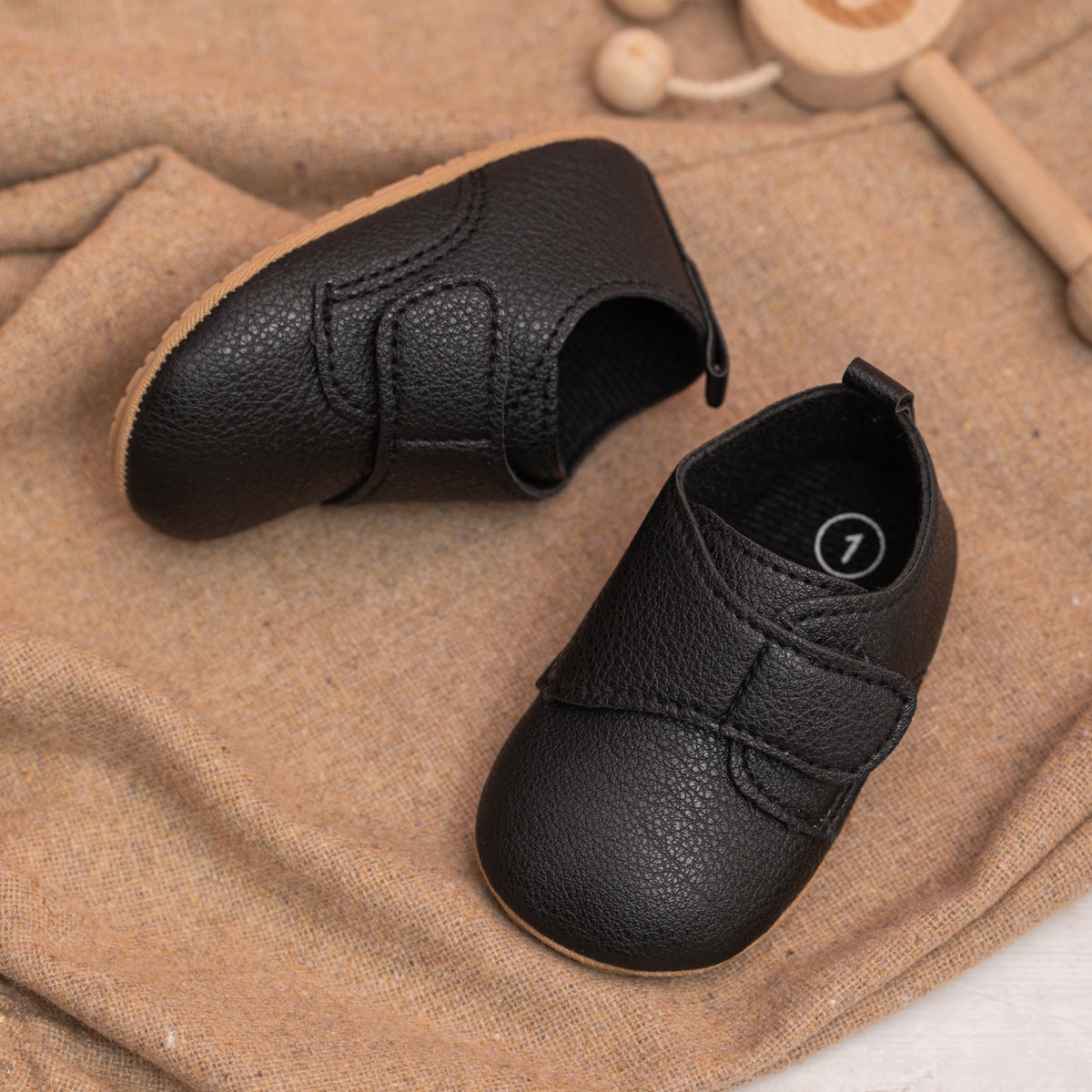 Classic Multicolor Baby Casual Shoes New Retro Leather Rubber Bottom Nonslip Spring Infant Walkers 4