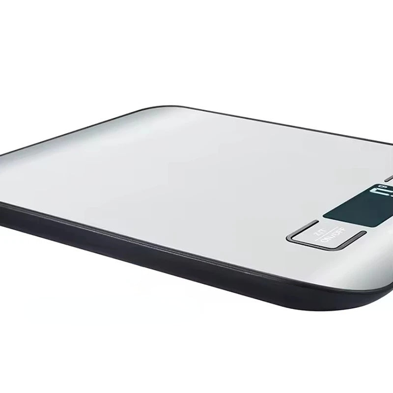 Digital Kitchen Scale 5kg Stainless Steel Panel, LED Display Electronic Scales for Home, Food, Jewellery, Weighing