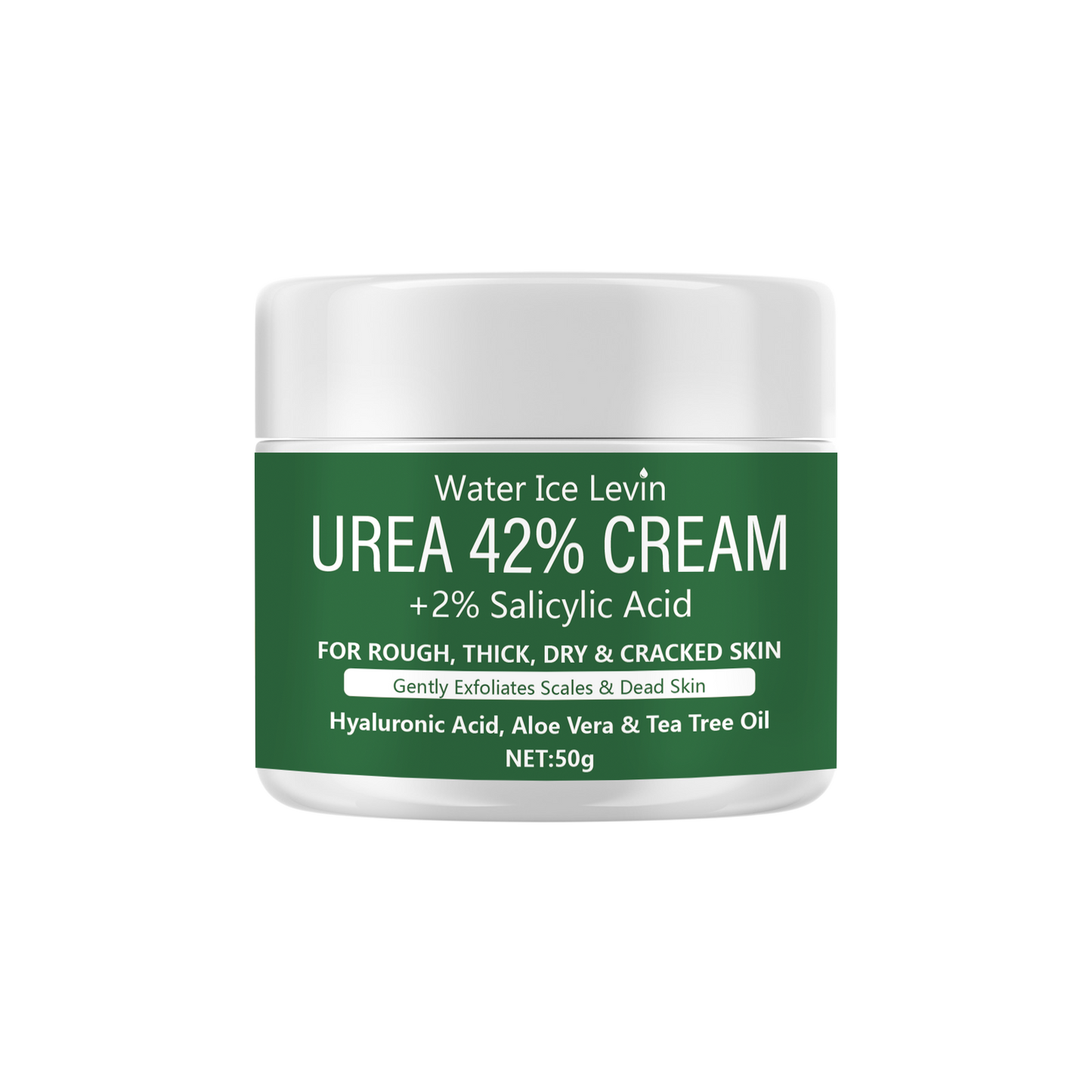 Urea Cream Salicylic Acid Foot and Hand Moisturizer, Deep Nourishing Formula for Soft, Hydrated Skin