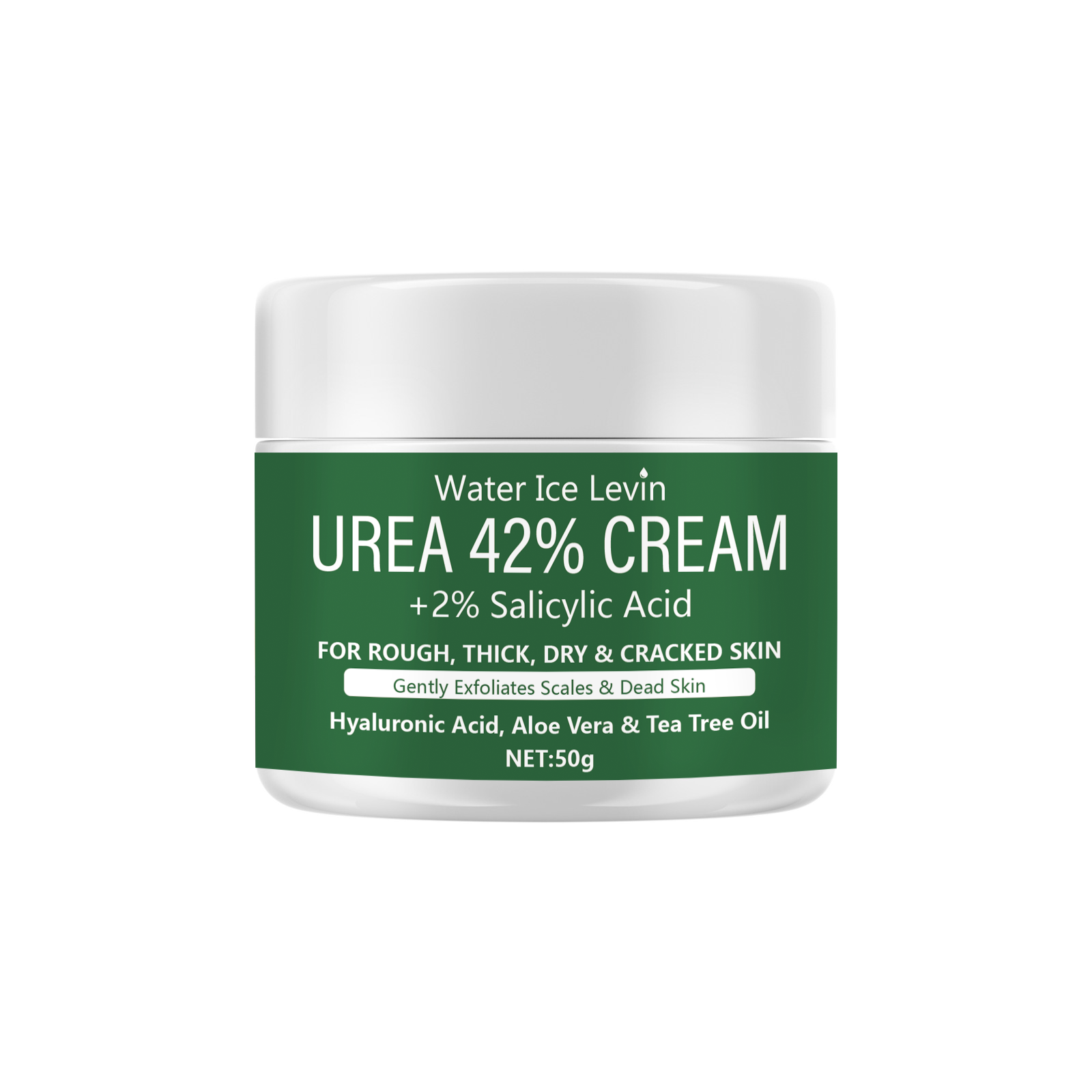 Urea Cream Salicylic Acid Foot and Hand Moisturizer, Deep Nourishing Formula for Soft, Hydrated Skin