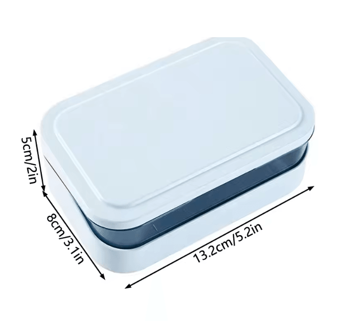 Portable Dry Keep Soap Dish With Lid 3