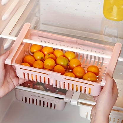 Refrigerator Shelf, Internal Layered Partition, Plastic Multi-functional Drawer, Kitchen Supplies