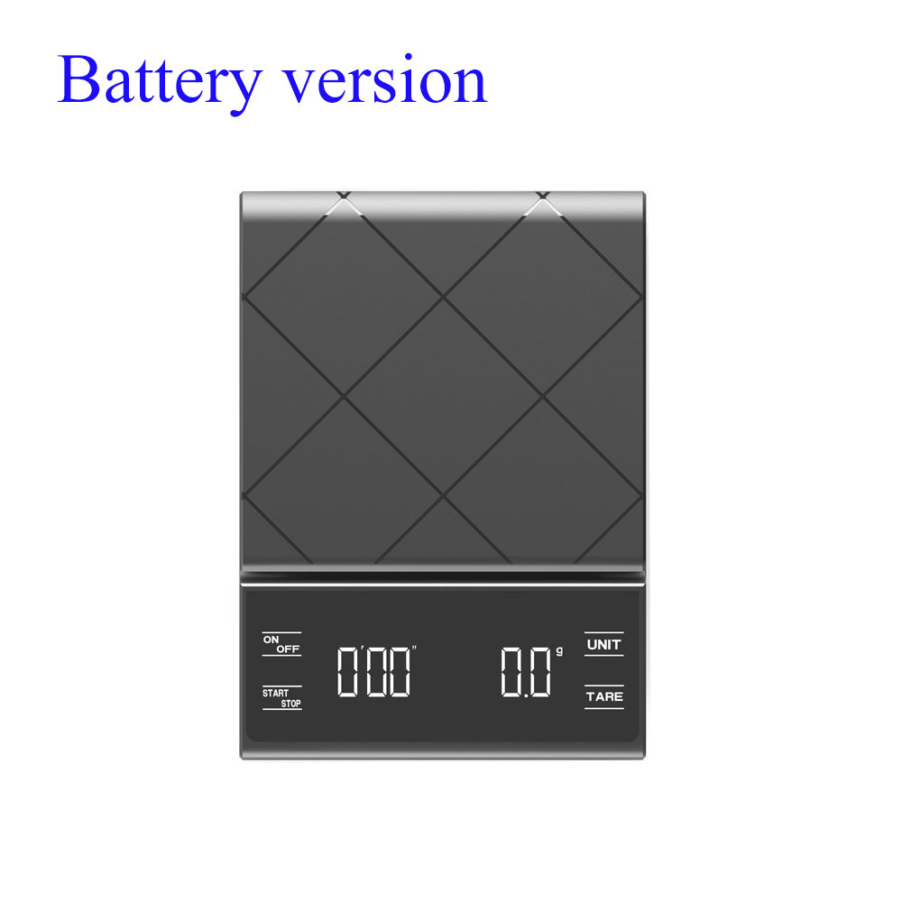 Digital Kitchen Scale High Precision Electronic Balance Portable Coffee Scale With Timer Grams Food 6