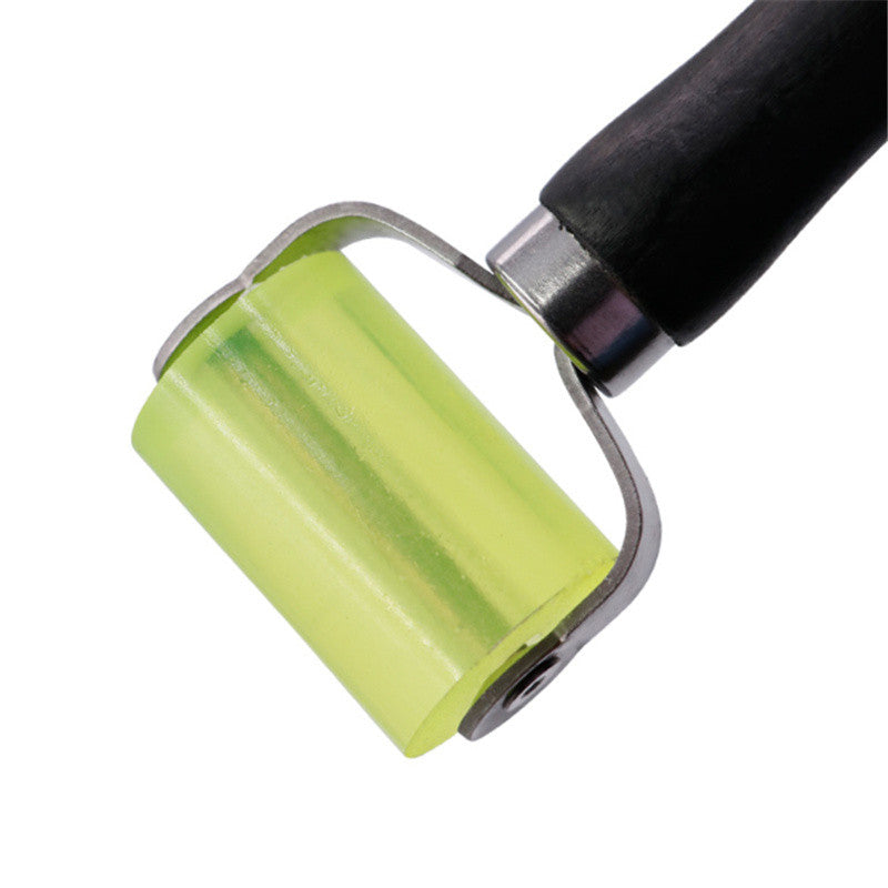 Sound Deadening Tool Durable Car Soundproofing Pressure Roller Black Rubber Roller 1