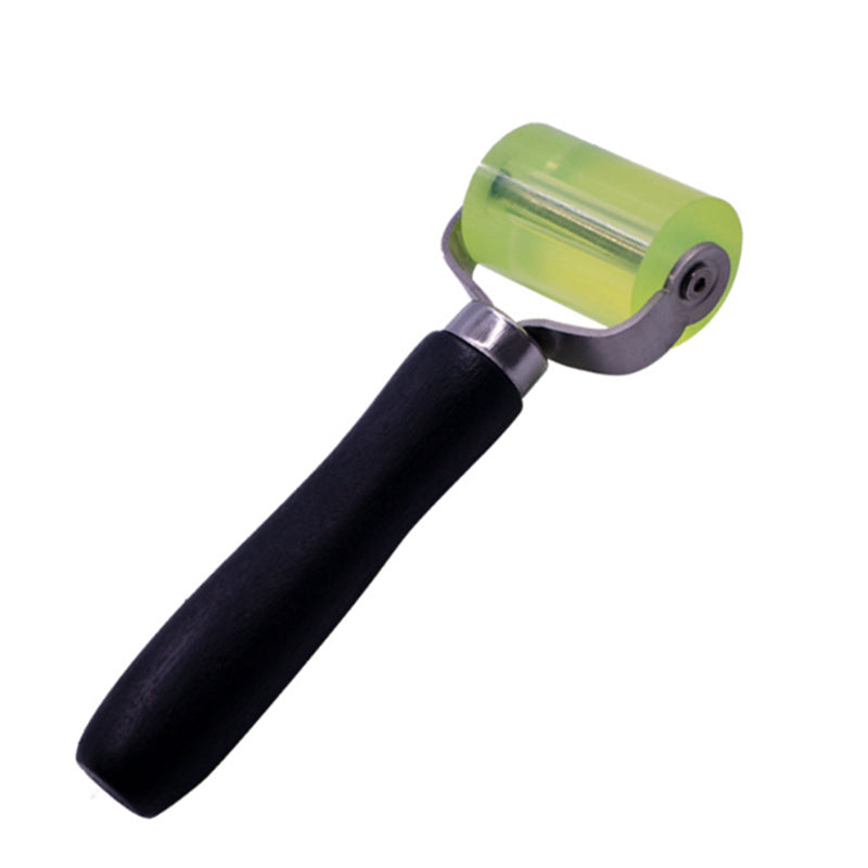 Sound Deadening Tool Durable Car Soundproofing Pressure Roller Black Rubber Roller 2