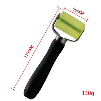 Sound Deadening Tool Durable Car Soundproofing Pressure Roller Black Rubber Roller 6