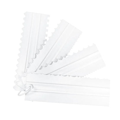 4 Piece DoubleSided Cake Scraper Set 1