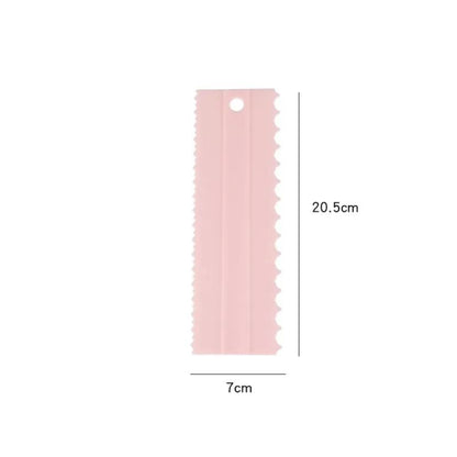 4 Piece DoubleSided Cake Scraper Set 5