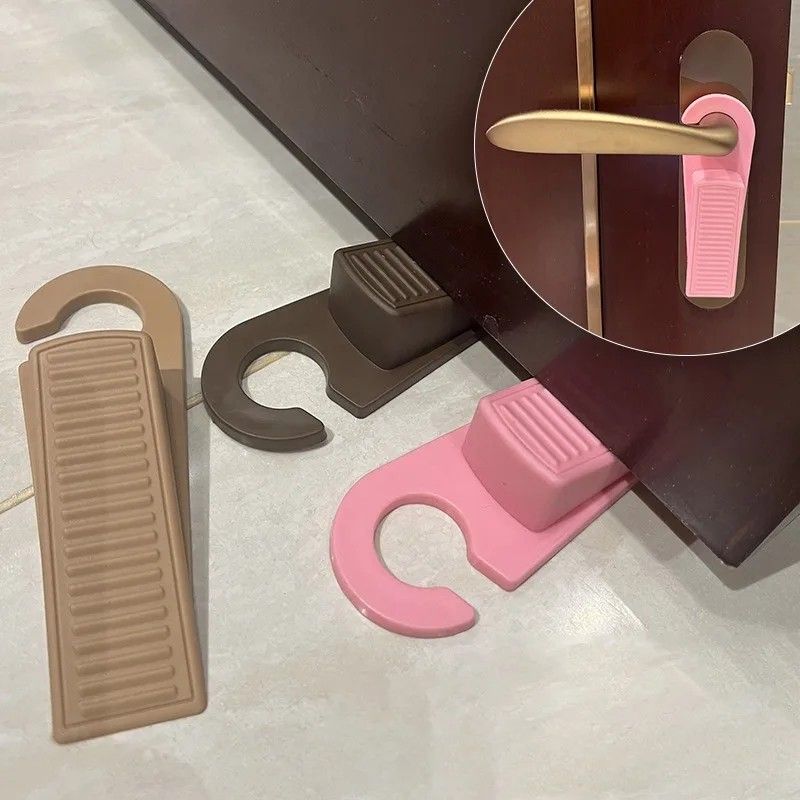 Rubber Door Stopper Wedge 3