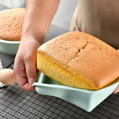 Silicone Square Cake Pan With NonSlip Handles 1
