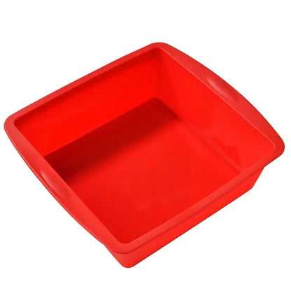 Silicone Square Cake Pan With NonSlip Handles 7