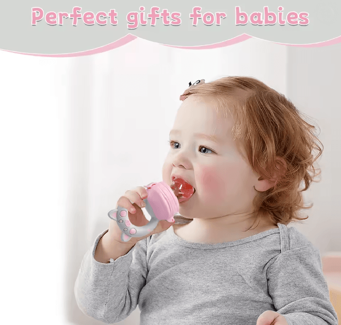 Silicone Fruit And Veggie Feeder Set For Infants And Toddlers 2