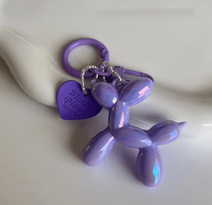Jelly Balloon Dog Keychain Pendant 7