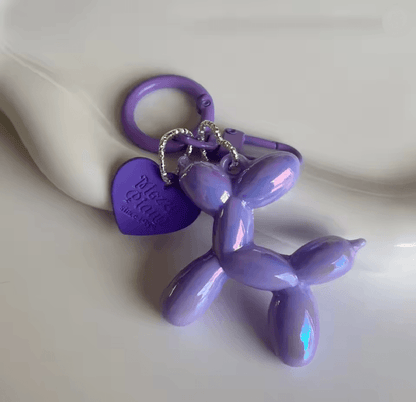 Jelly Balloon Dog Keychain Pendant 7