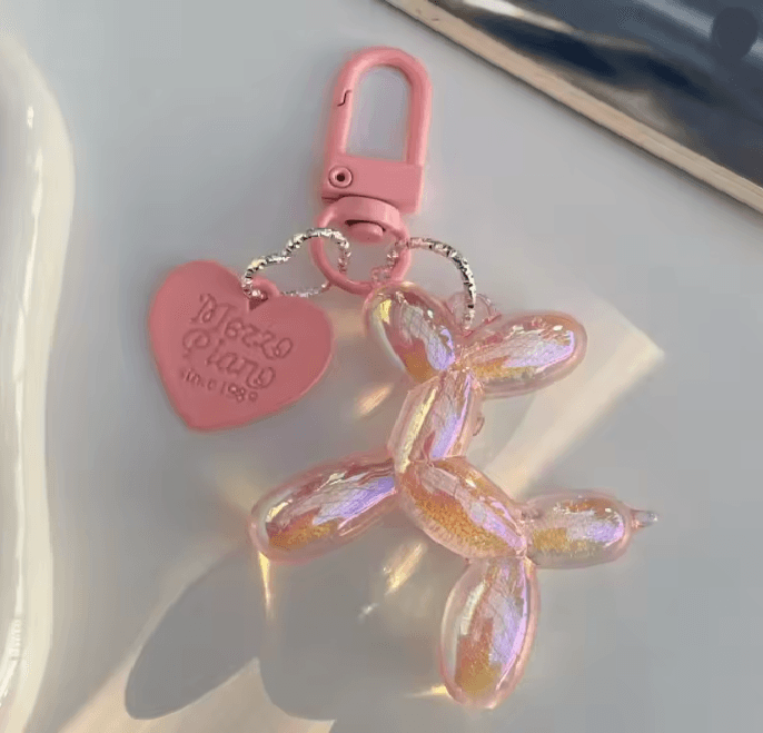 Jelly Balloon Dog Keychain Pendant 10