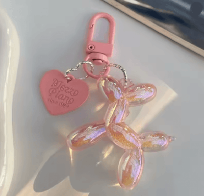Jelly Balloon Dog Keychain Pendant 10