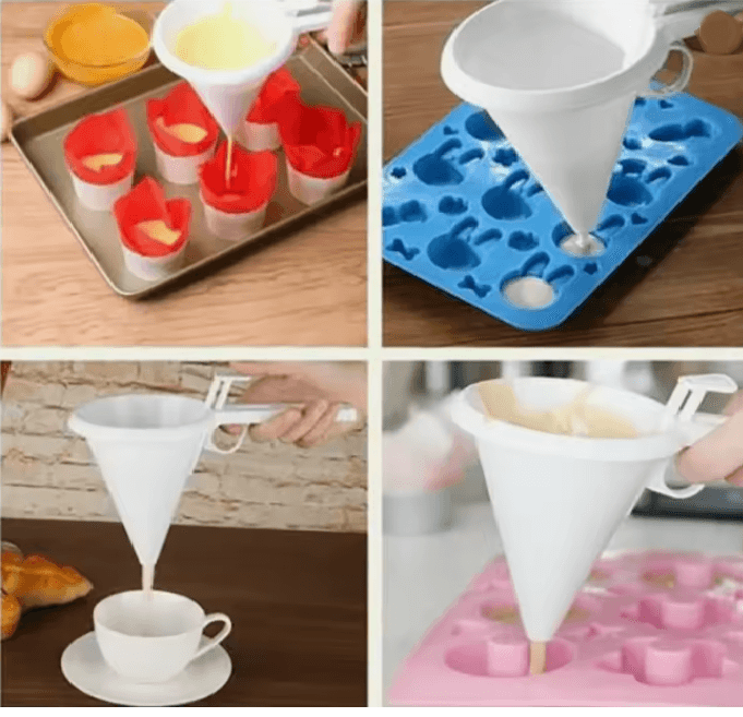 Adjustable Baking Batter Dispenser Funnel 3