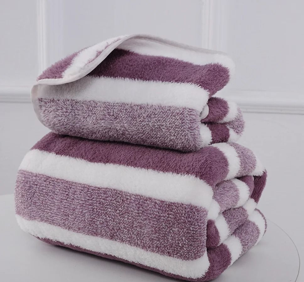 Thickened Absorbent Bath Towel And Soft Face Towel 18