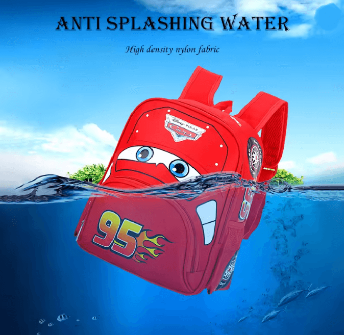 Kids Cars Lightweight Backpack 1