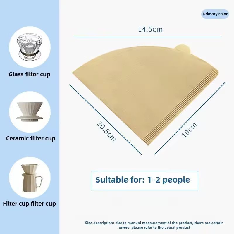 EcoFriendly Cone Paper Coffee Filters 24 Cup Disposable Drip  PourOver Se 4