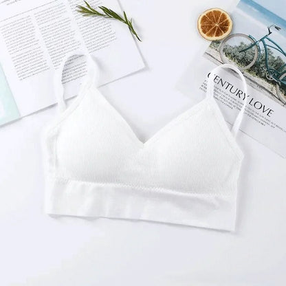 Seamless Womens Tube Top Sports Bra 11