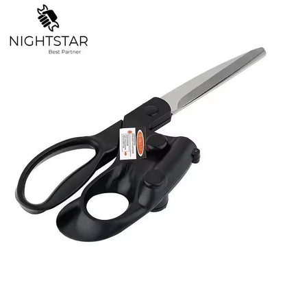 Professional LaserGuided StraightCut Scissors  Precision Fabric  Gift Wrapping Scissors 2