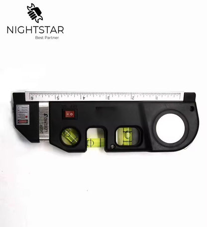 PrecisionPro 8Ft Laser Level  Measuring Tape  Horizontal  Vertical Aligner Standard  Metric 4