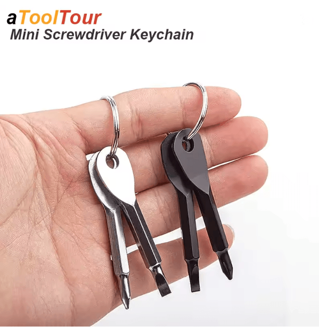 Mini Keychain Screwdriver Tool Set
