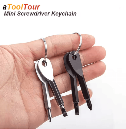 Mini Keychain Screwdriver Tool Set