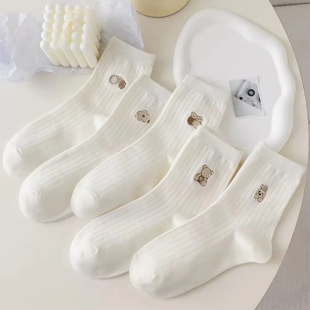 Mens Soft Breathable Cartoon Expression Socks  MultiPair Packs 9