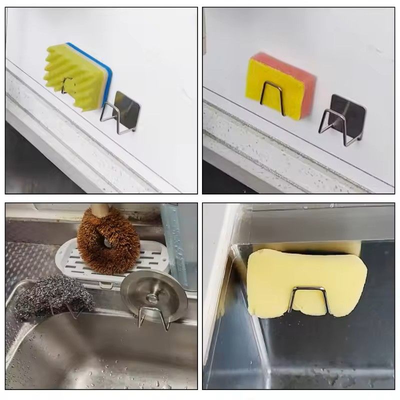 Stainless Steel Wall Mounted Sponge Holder 6