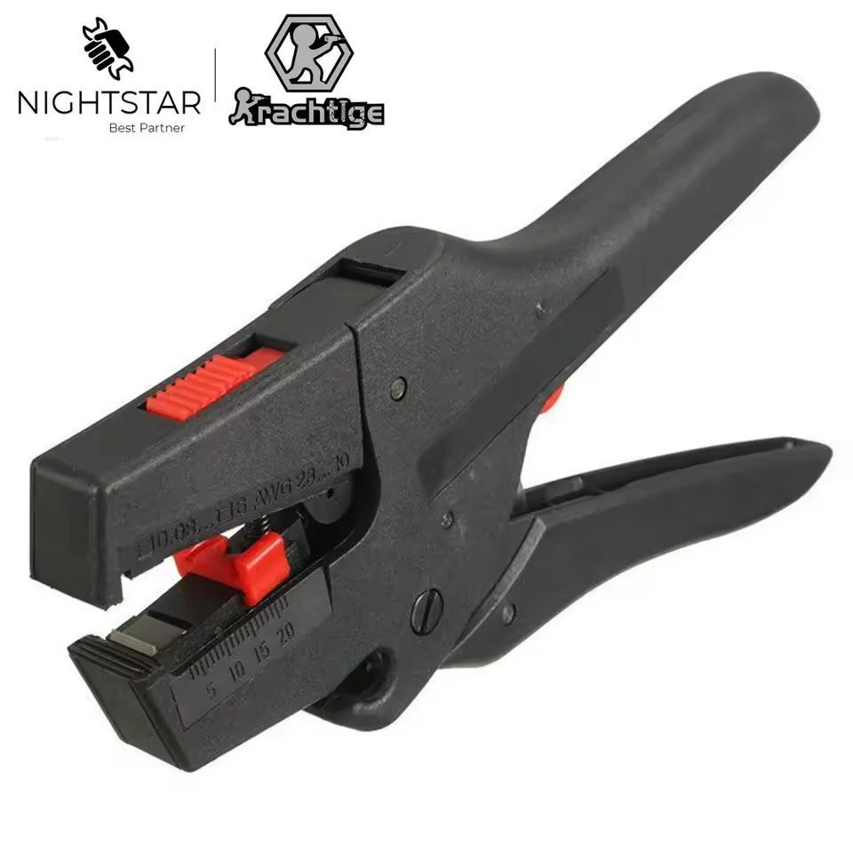 Precision Automatic Wire Stripper & Cutter Pliers, 0.08–6 mm Cable Tool