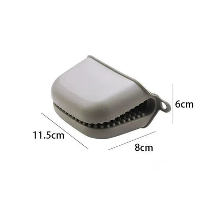 Thick Insulated Hand Clips Anti Slip High Temperature Resistant Silicone Oven Gloves 5