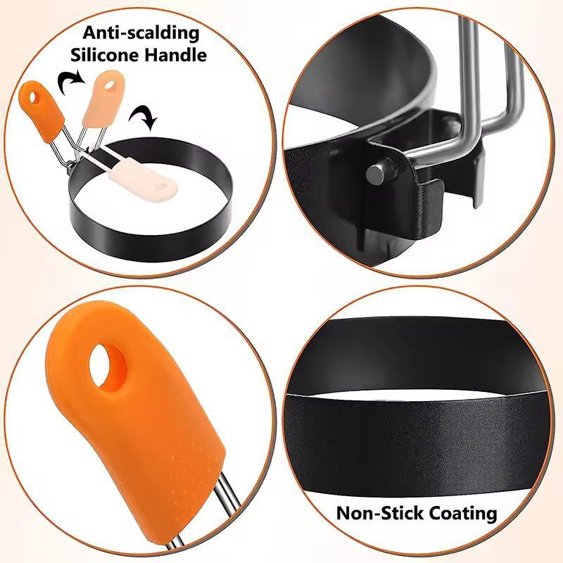 Gourmet ShapeMaster Pancake  Egg Mold Set 2